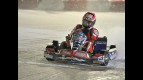 Hayden racing on ice at Madonna di Campiglio