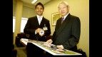 Hiroshi Aoyama visits Japanese Prime Minister´s residence