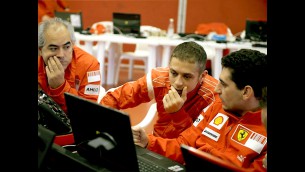rossi ferrari test 