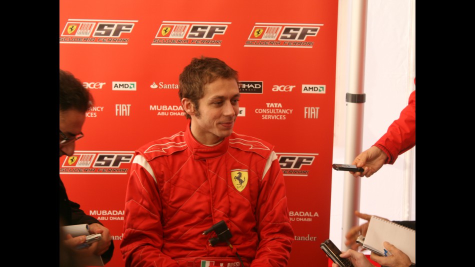 Valentino Rossi reflects on his run with the F2008 Ferrari