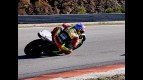 Dominique Aegerter at Technomag CIP Moto2 test