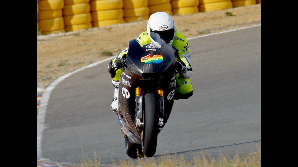 Sergio Gadea at Pons Racing test in Valencia