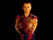 Jorge Lorenzo in FC Barcelona colours for Caya-África
