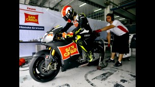 gresini first day at sepang