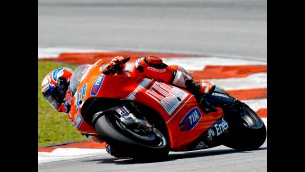 first day ducati test