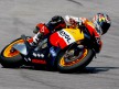 Dovizioso in action at the Sepang test