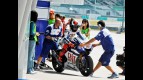 Jorge Lorenzo at the Sepang test