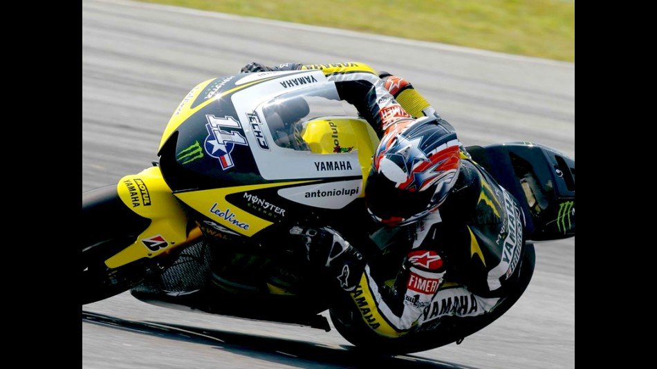 Ben Spies at the Sepang test