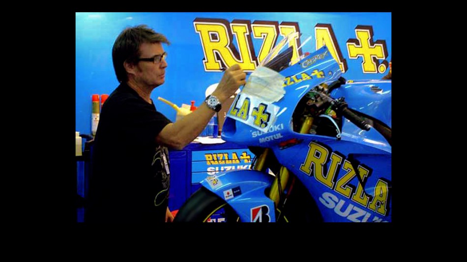Troy Lee design for Rizla Suzuki