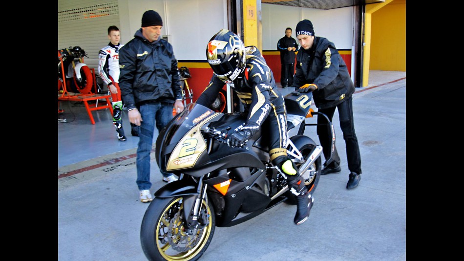 Gabor Talmacsi rides at Valencia