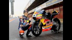  Marc Marquez presents bike at Catalunya test