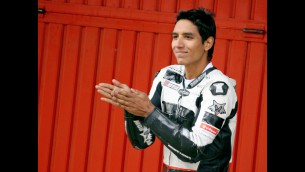 hernandez presents himself in private moto2 test at montmelò 