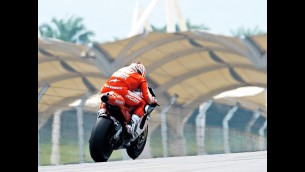 stoner happy at second day in sepang