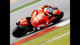 Stoner pleased with Sepang test