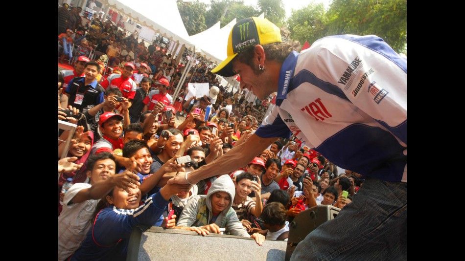 Valentino Rossi´s Indonesia trip