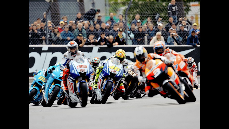 MotoGP Group on track