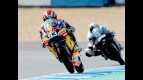 Marc Marquez in action at the Jerez test