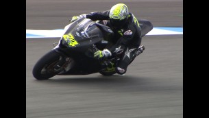 de angelis on top in the final moto2 session at jerez