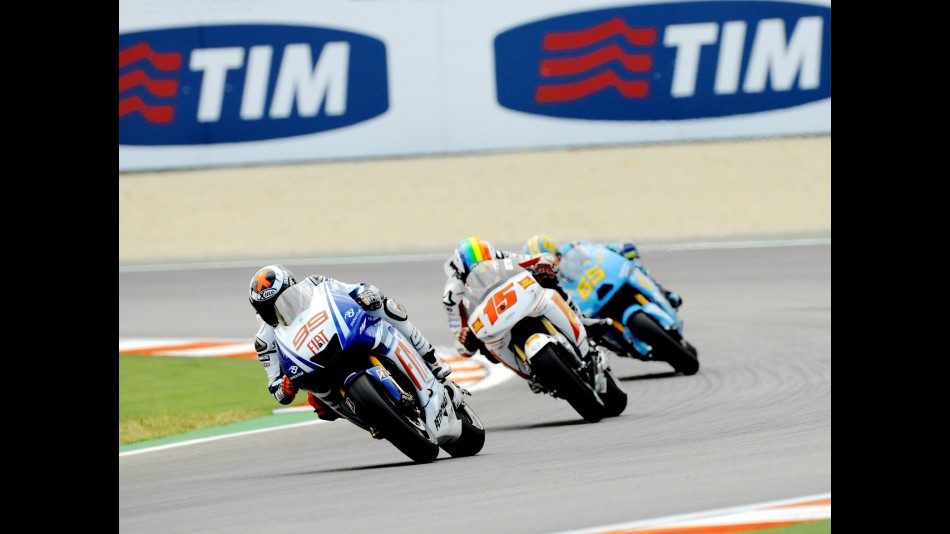 MotoGP action shot