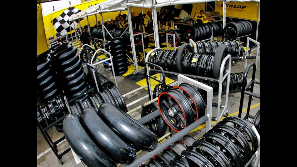 Dunlop workshop area