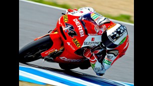 espargaro on final day at jerez track