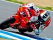Pol Espargaró in action at the Jerez test