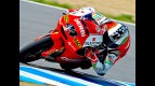 Pol Espargaró in action at the Jerez test