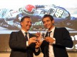 Italian Foreign Minister Franco Frattini and MotoGP World Champion Valentino Rossi at the Villa Madama