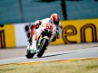 Marco Simoncelli in action in Sachsenring