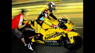barbera on secon day at qatar test 