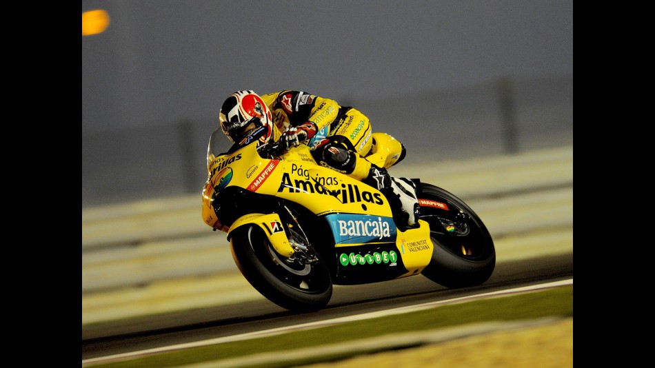 Hector Barberá at the Qatar test