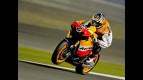 Action shot of Dovizioso at the Qatar test