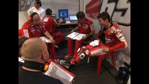 second update second day qatar test rossi