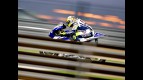Valentino Rossi on track at the Qatar test