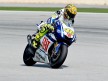 Valentino Rossi in action at Sepang