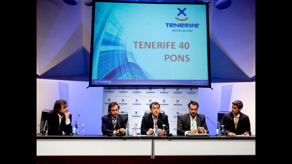 Tenerife 40 Pons team presentation