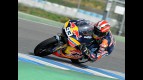 Marc Marquez on track at the Jerez test