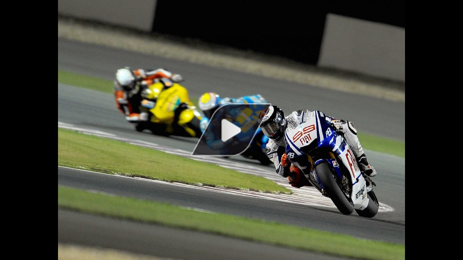 Lorenzo testing in Qatar