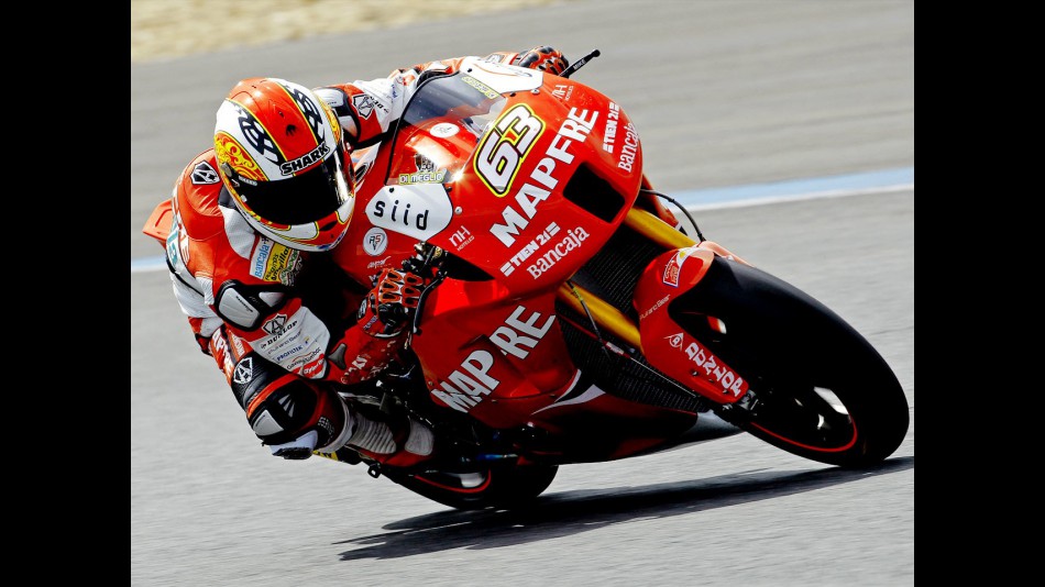 Mike di Meglio on track
