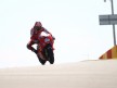 Nicky Hayden in action at Motorland Aragón