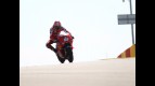 Nicky Hayden in action at Motorland Aragón