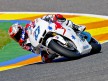 Casey Stoner in action at Valencia test