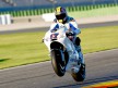 Karel Abraham in action at Valencia test