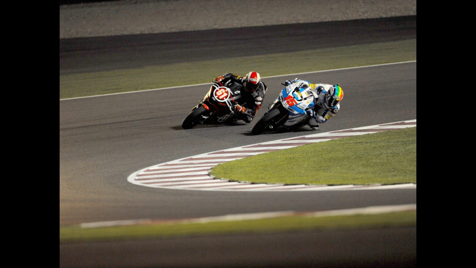 De Angelis and Ivanov in action in Qatar