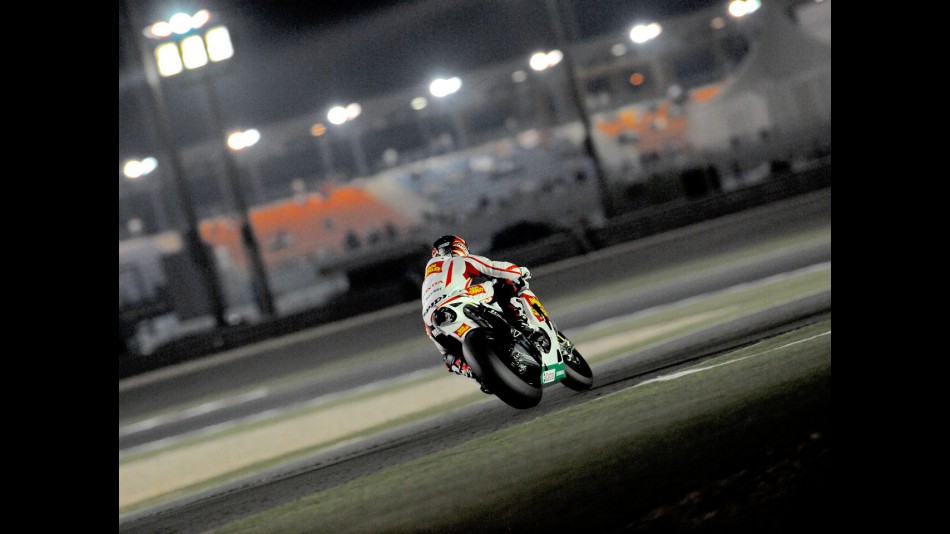 Marco Melandri on track in Qatar