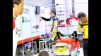 Lukas Pesek in the Matteoni CP garage