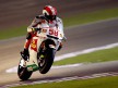 Marco Simoncelli in action in Qatar