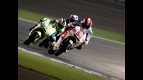 MotoGP action in Qatar