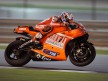 Casey Stoner in action in Qatar