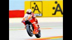 Casey Stoner in action at Motorland Aragón